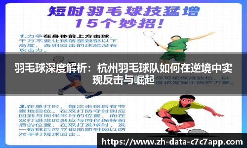 羽毛球深度解析：杭州羽毛球队如何在逆境中实现反击与崛起